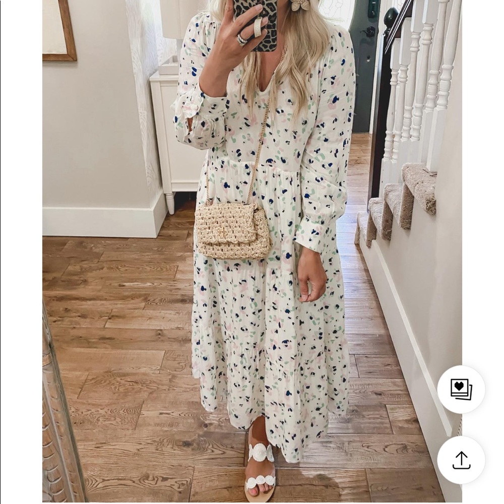 ISO Target Printed Maxi Dress
